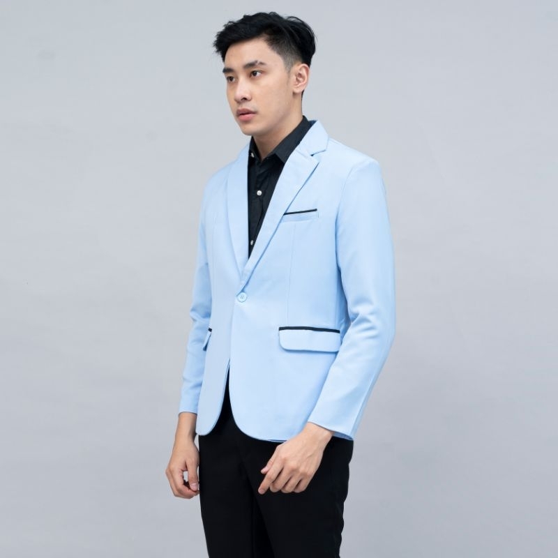 Jual Dvandra Id Jas Blazer Pria Hitam Jas Formal Casual Jas Hitam Jas