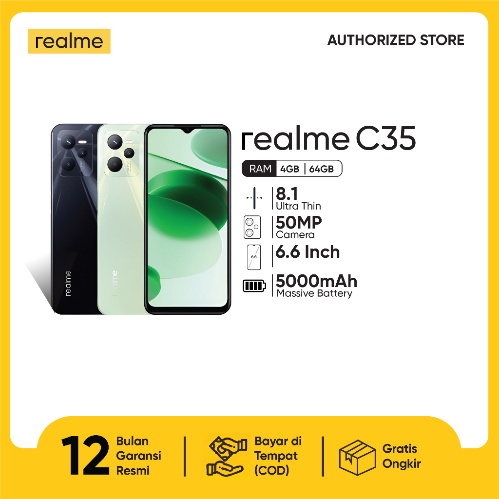 Jual Realme C Gb Gb Garansi Resmi Mp Ai Camera W Quick