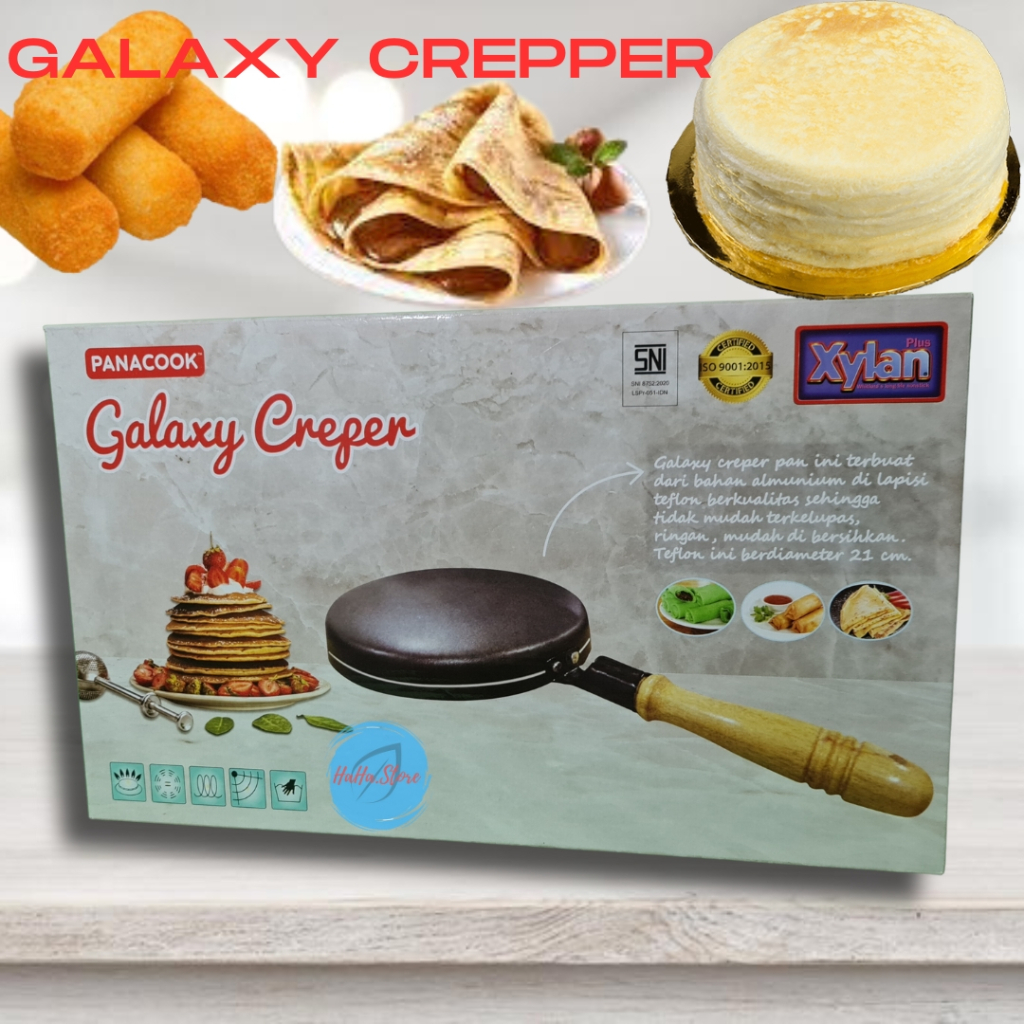 Jual Crepe Maker Galaxy Wajan Kwalik Kulit Risol Lumpia Wajan