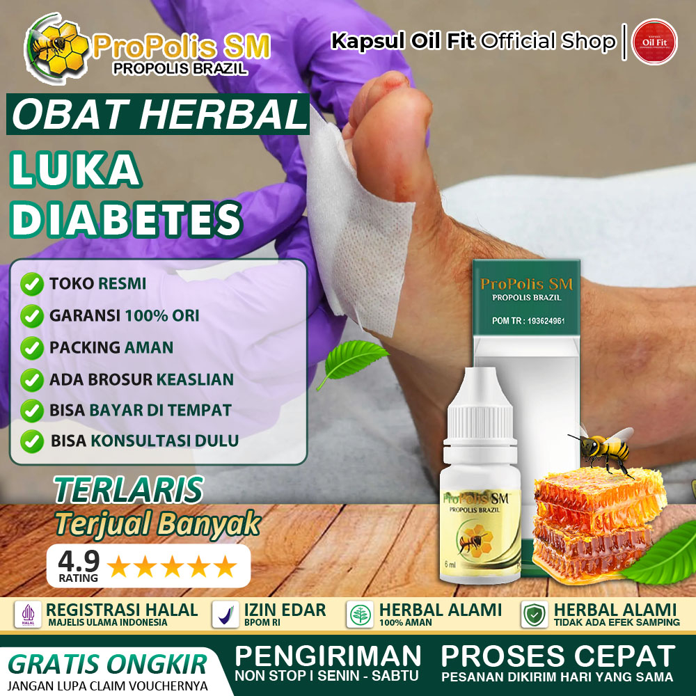 Jual Obat Luka Diabetes Agar Cepat Kering Pengering Luka Diabetes