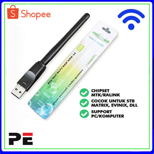 Jual Antena Dongle Wifi Receiver Bisa Untuk Stb Dan Pc Laptop