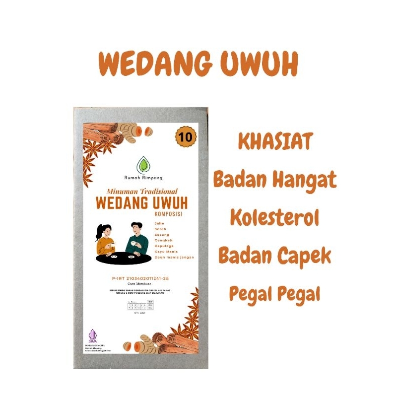 Jual Wedang Uwuh Komplit Khas Yogyakarta Pak Isi Bungkus Shopee