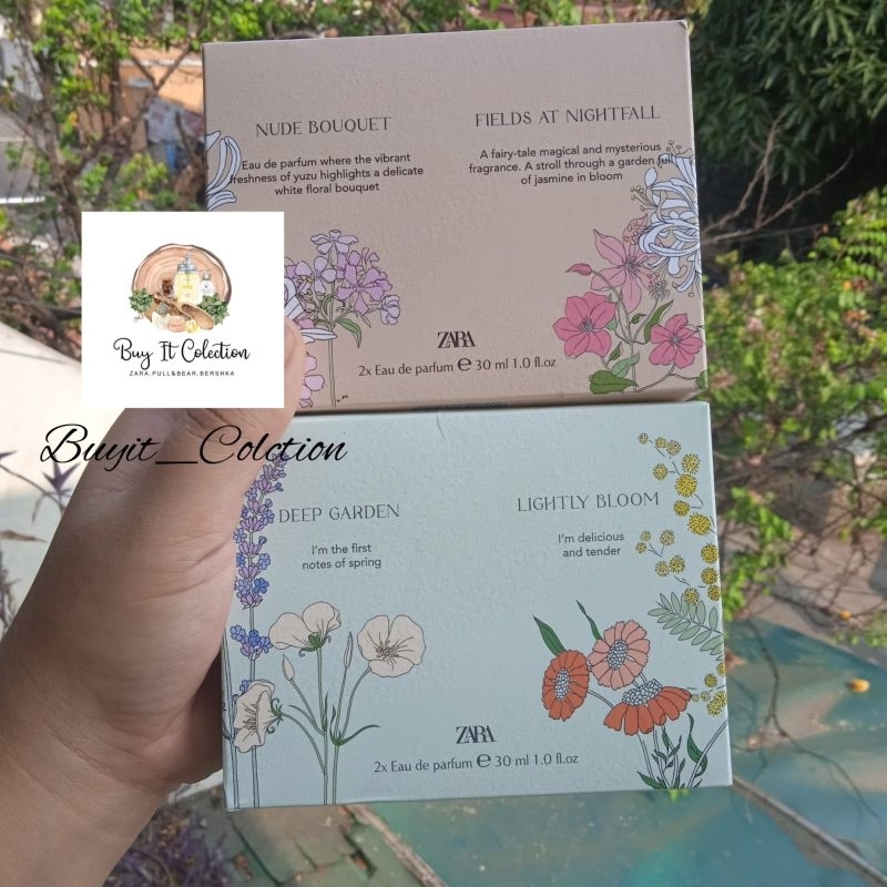 Jual PARFUM ZARA PAKET BUNDLING NUDE BOUQUET FIELDS AT NIGHTFALL