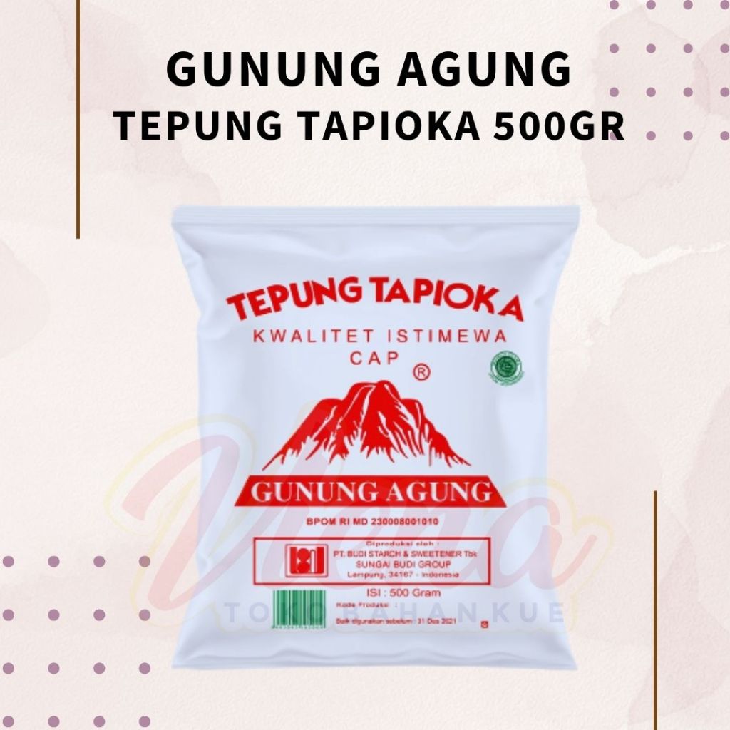 Jual Gunung Agung Tepung Tapioka 500gr Shopee Indonesia