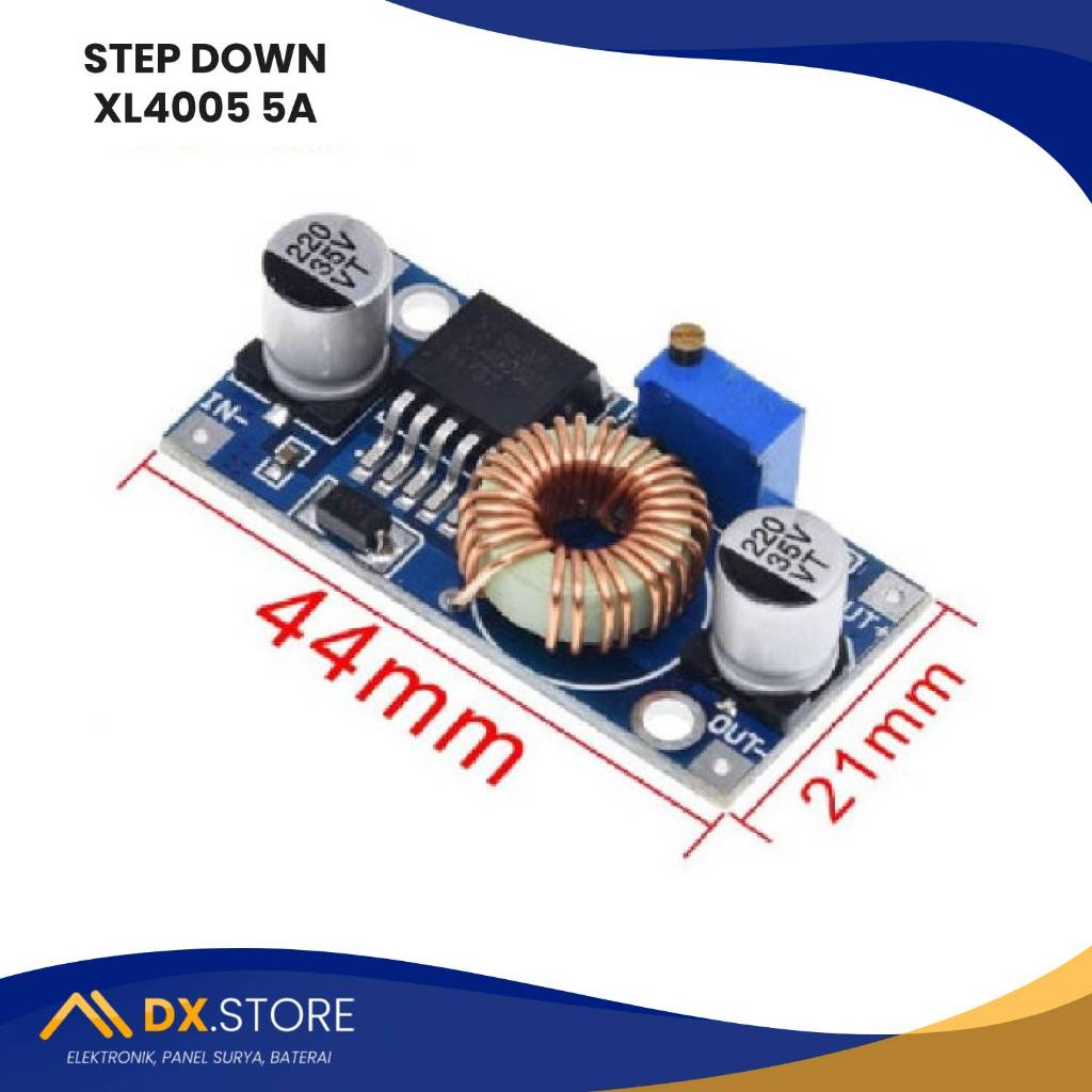 Jual XL4005 5A DC DC Step Down Buck Converter Module Shopee Indonesia