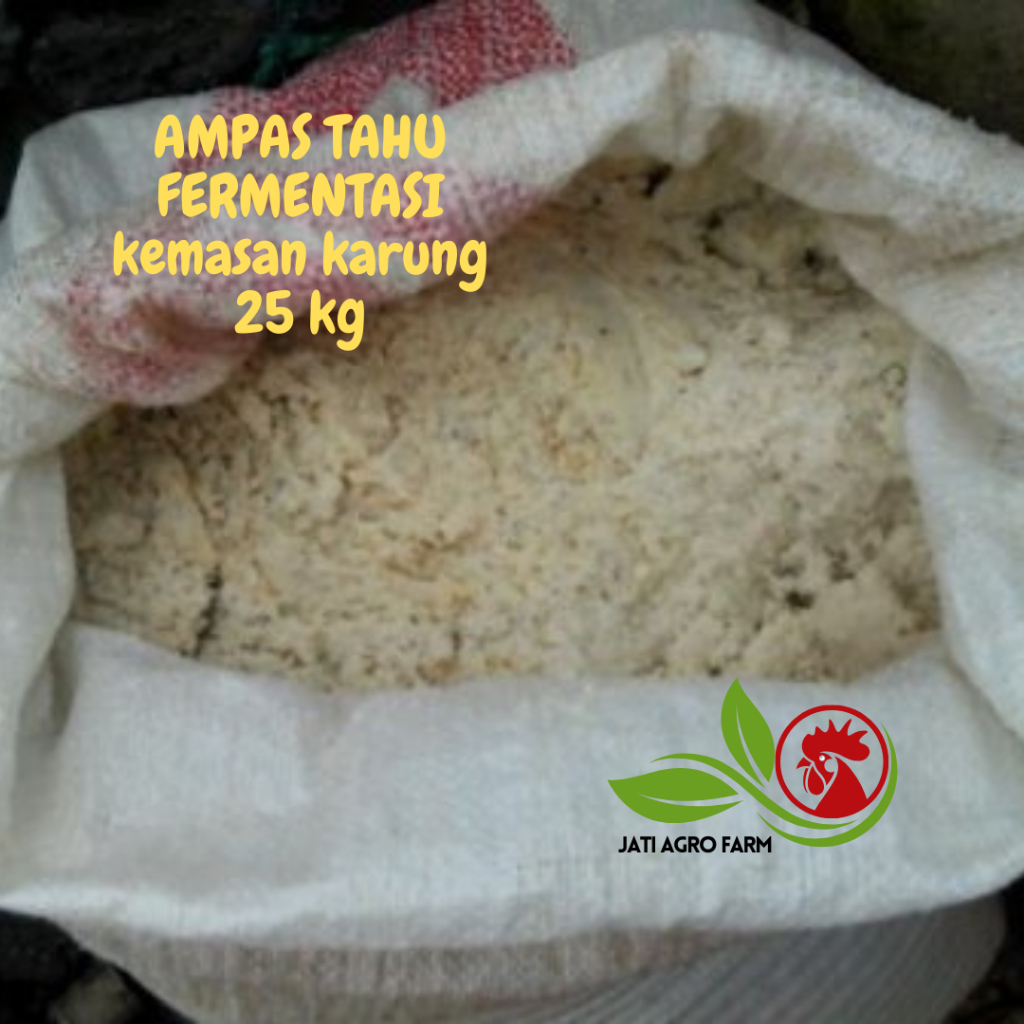 Jual JATI AGRO FARM Kemasan Karung 25 Kg Ampas Tahu Fermentasi Bahan