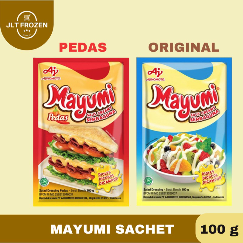 Jual Mayumi Mayonaise Sachet Mayumi Mayones Pedas Saus Mayo Pedas