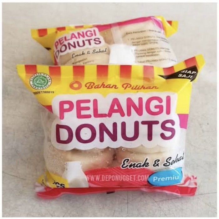 Jual PELANGI DONUTS KENTANG JUMBO 10 PCS Shopee Indonesia