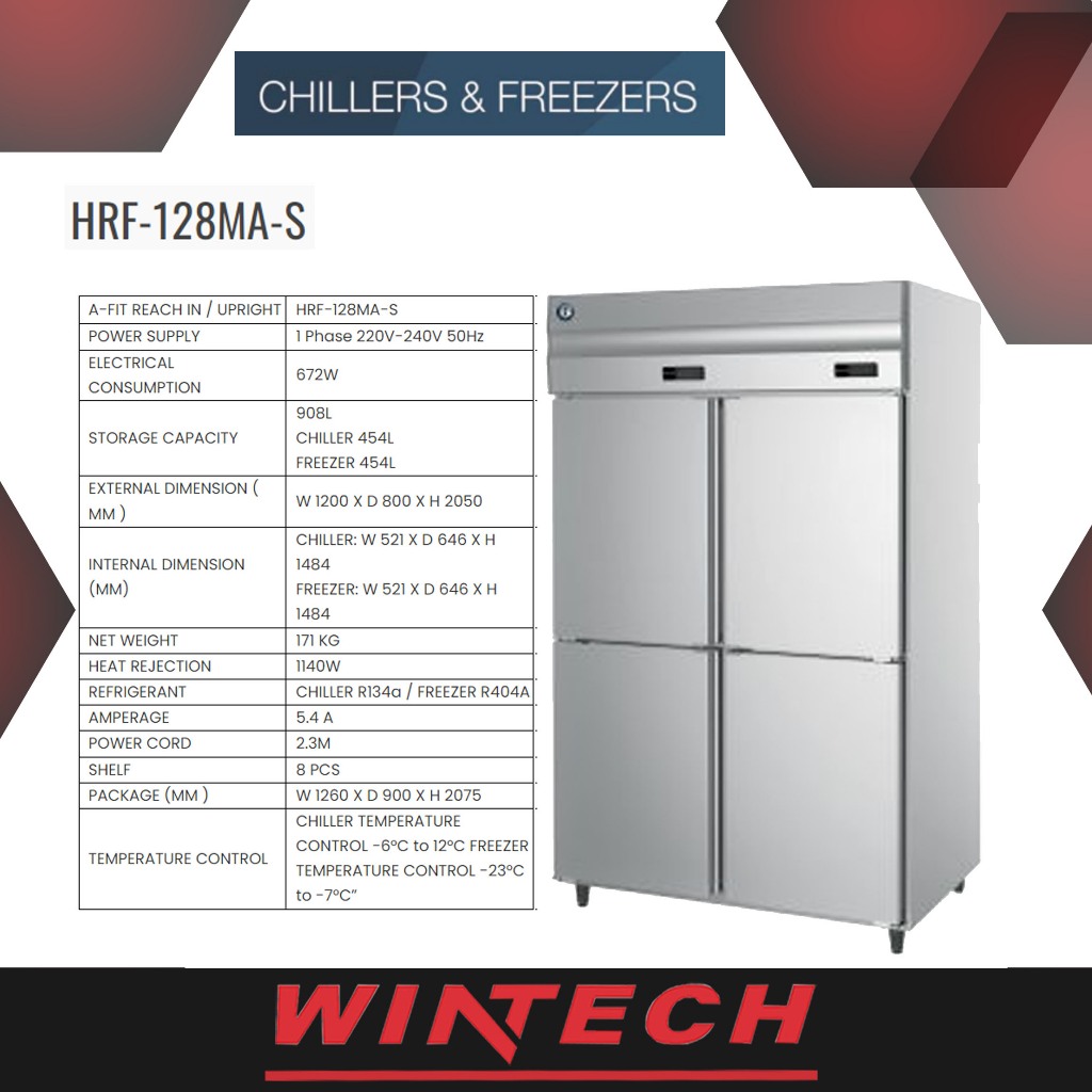 Jual Hoshizaki Hrf Ma S Ss Kitchen Upright Combi Freezer Chiller