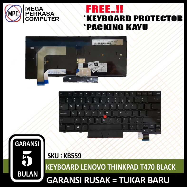 Jual Keyboard Lenovo Thinkpad T470 T480 A475 A485 Pointer No Backlight