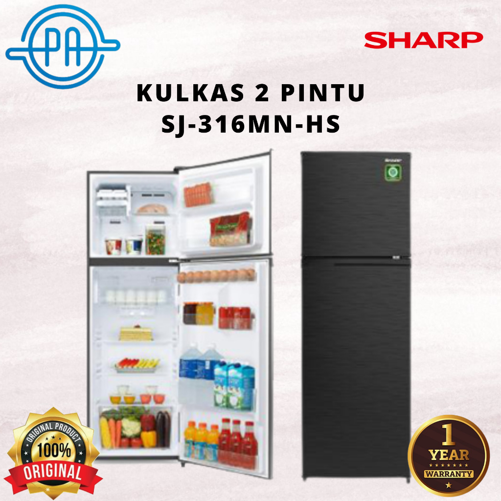 Jual Kulkas Sharp Pintu Sj Mn Hs Sj Mnhs Sj Mn Hs