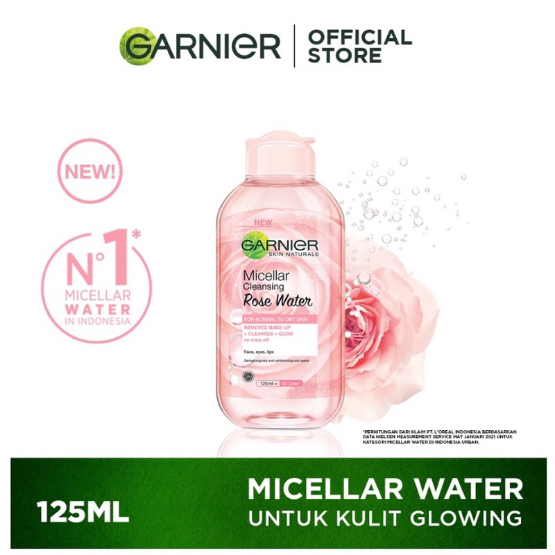 Jual Garnier Micellar Water Pink Biru Oil Infused Vitamin C Ml