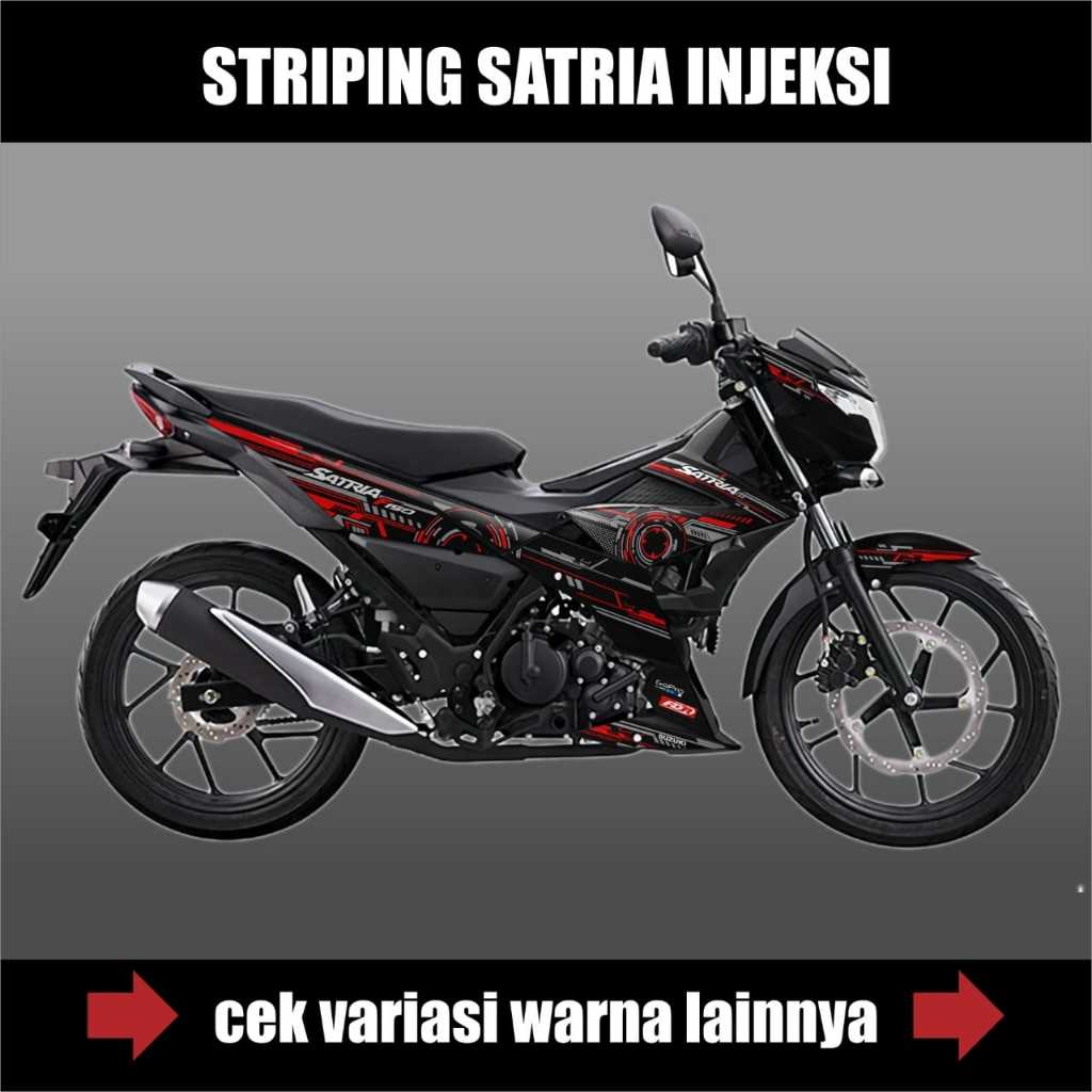 Jual Striping Sticker Suzuki Satria F 150 Fi Grafis Robot Stiker