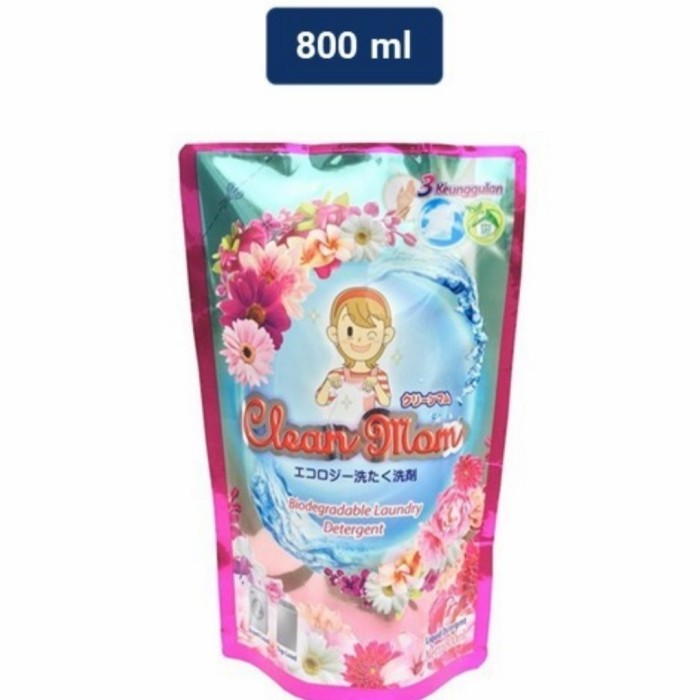 Jual Clean Mom Liquid Detergent Deterjen Cair Ml Ready Stock