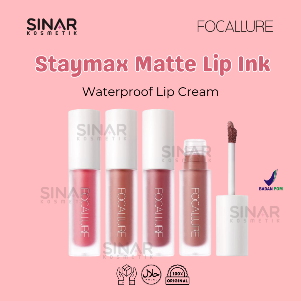 Jual Focallure Staymax Matte Lip Ink Waterproof Lip Cream FA134