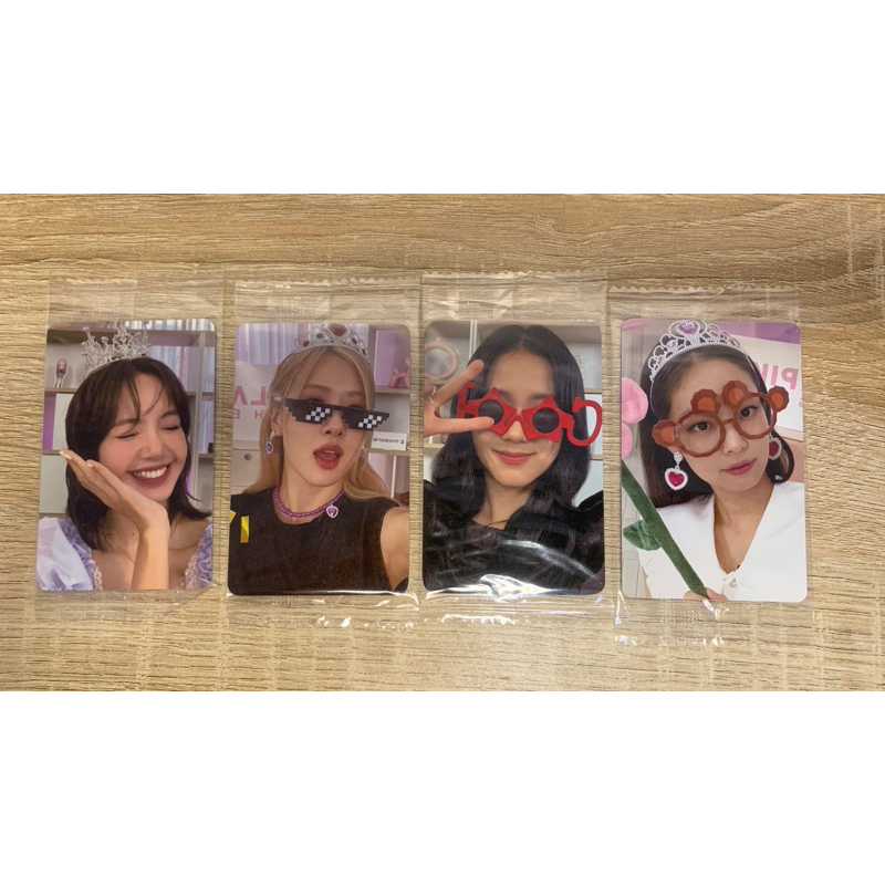 Jual Photocard Pc Blackpink The Girls Ost Bptg Pob Ktown U Shopee