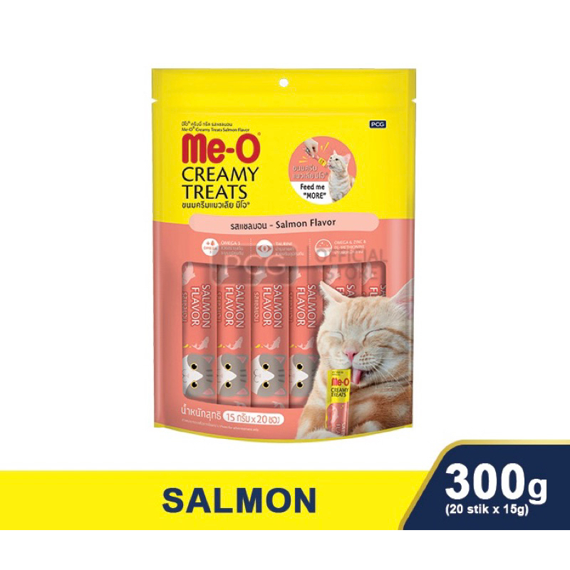 Jual Me O Creamy Treats G Pack Isi Stik X G Salmon