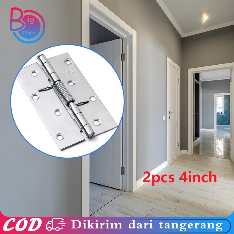 Jual Pcs Engsel Pegas Stainless Inch Engsel Pintu Jendela Dengan Per