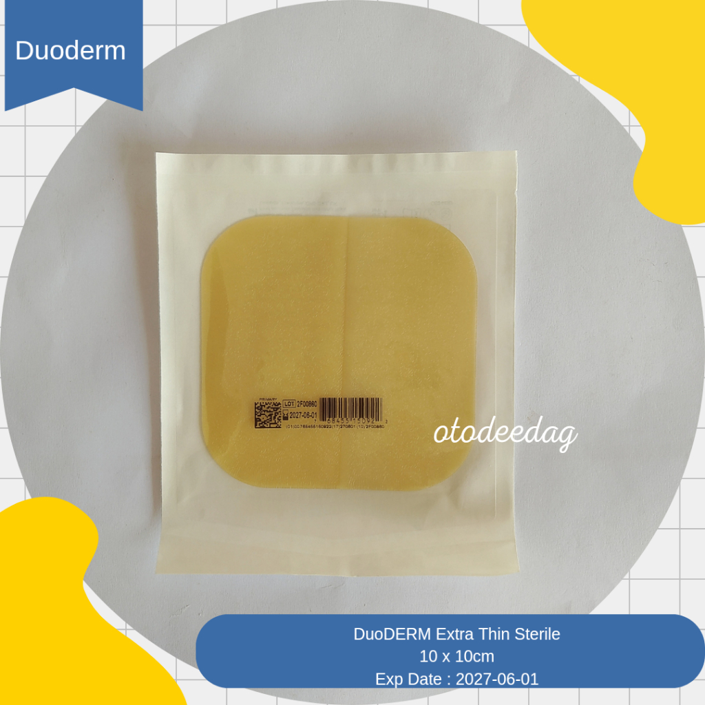 Jual Convatex Duoderm Extra Thin Plester Luka Cm X Cm Sterile