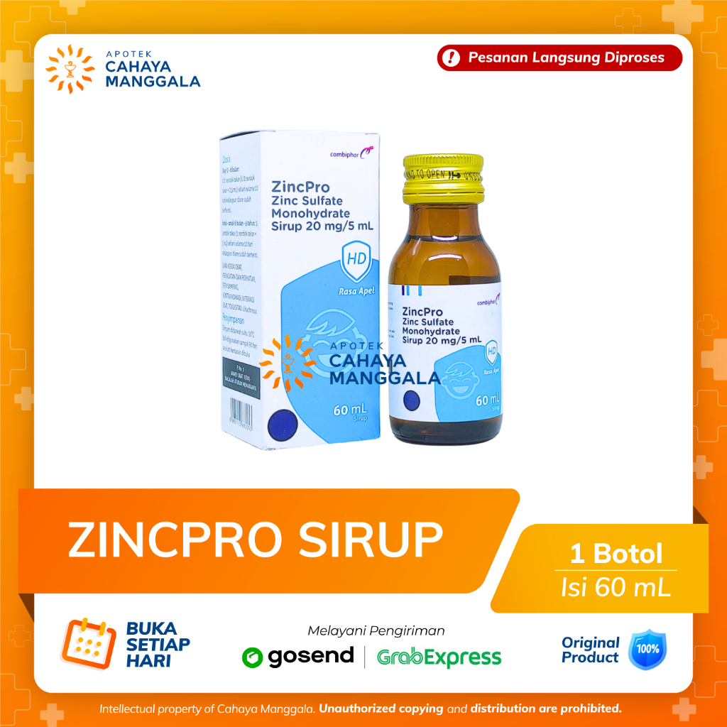 Jual Zincpro Sirup Ml Shopee Indonesia