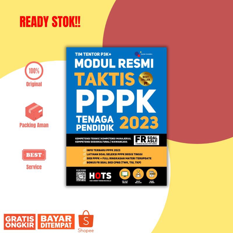 Jual Buku Modul Resmi Taktis Pppk Tenaga Pendidik Garda Cendekia