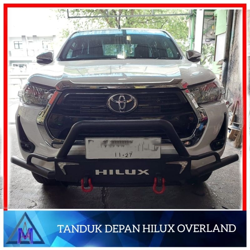 Jual Tanduk Depan Hilux Hi Lux Model Overland Besi Bumper Depan Hi Lux