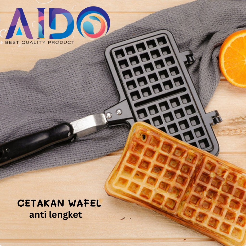 Jual Cetakan Kue Waffle Croffle Maker Tempat Buat Wafel Roti Donat