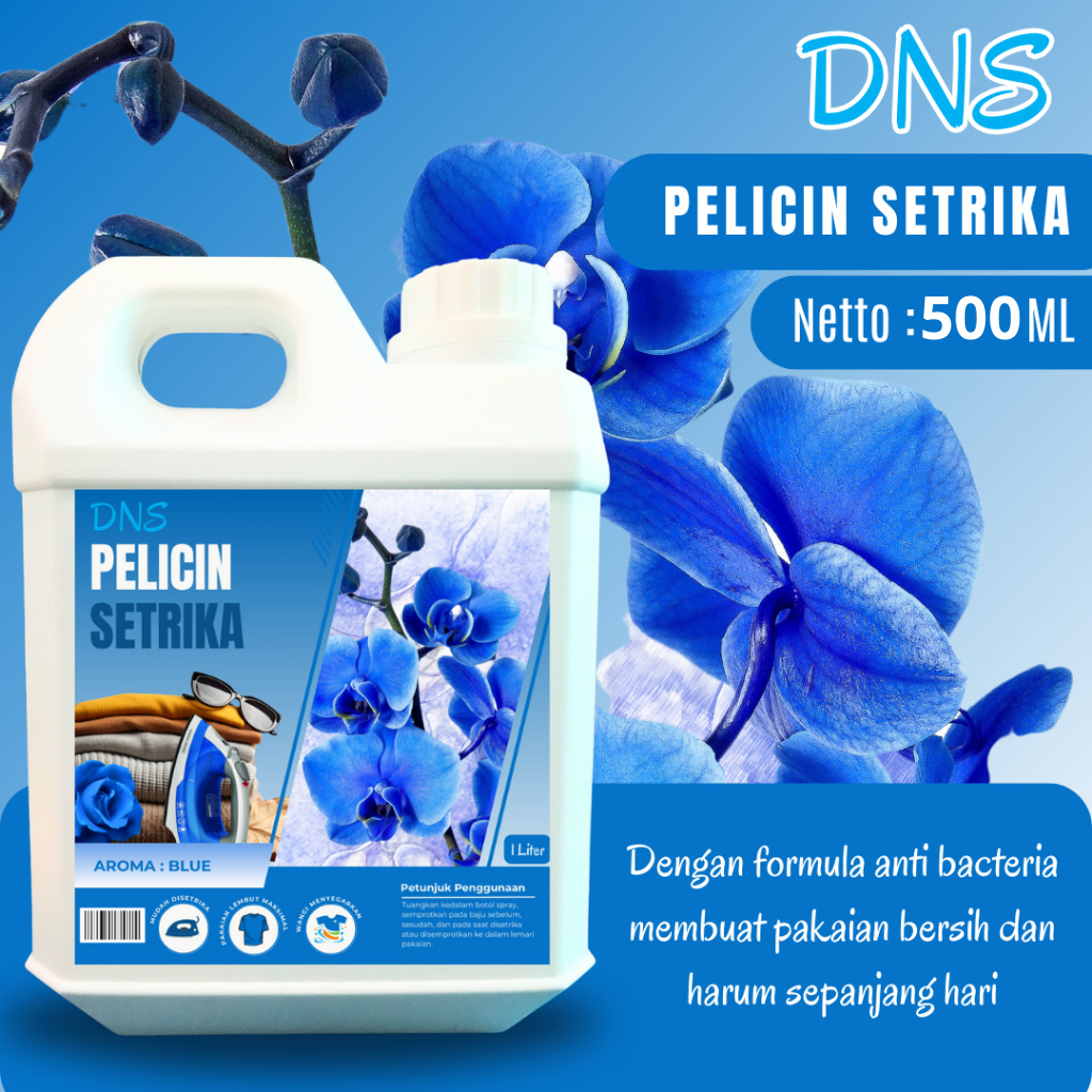 Jual Pelicin Setrika Pakaian Laundry Tahan Lama Ml Aroma Blue Dns