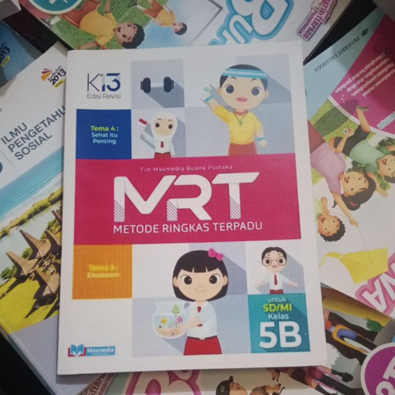 Jual Buku MRT Metode Ringkaa Terpadu SD Kelas 5B Penerbit Masmedia