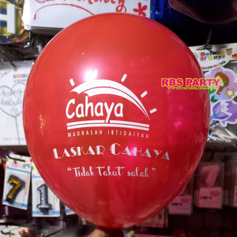 Jual Balon Sablon Custom Shopee Indonesia