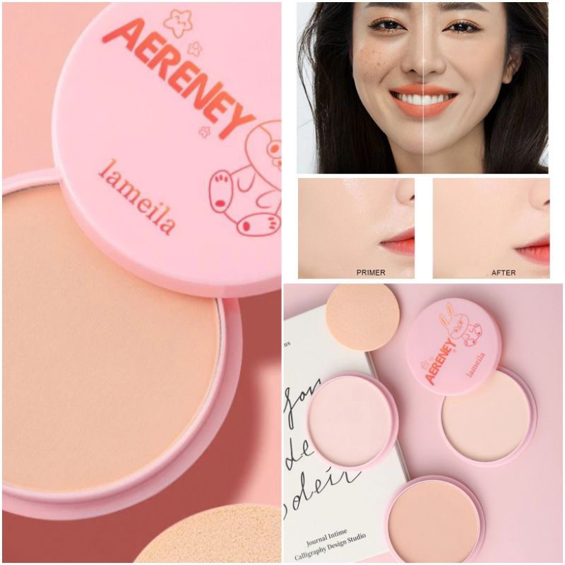 Jual Bedak Padat Aereny Compact Powder Lameila Original Shopee Indonesia