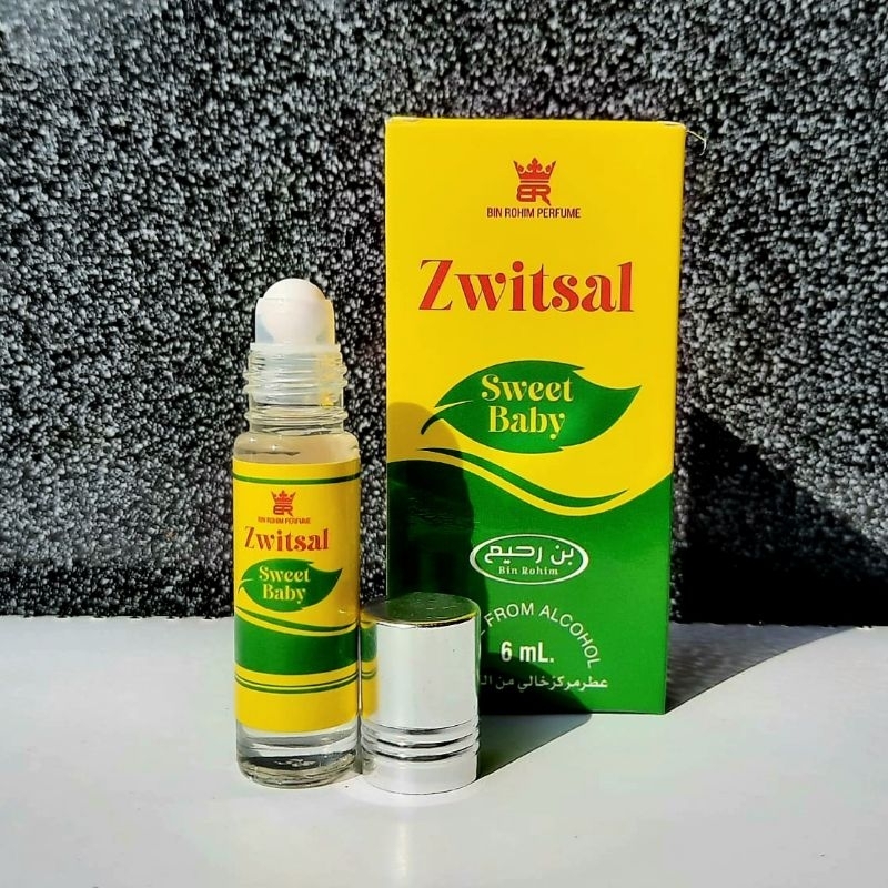 Jual Parfum ZWITSAL Bin Rohim Kemasan 6ml Minyak Wangi Roll On Non