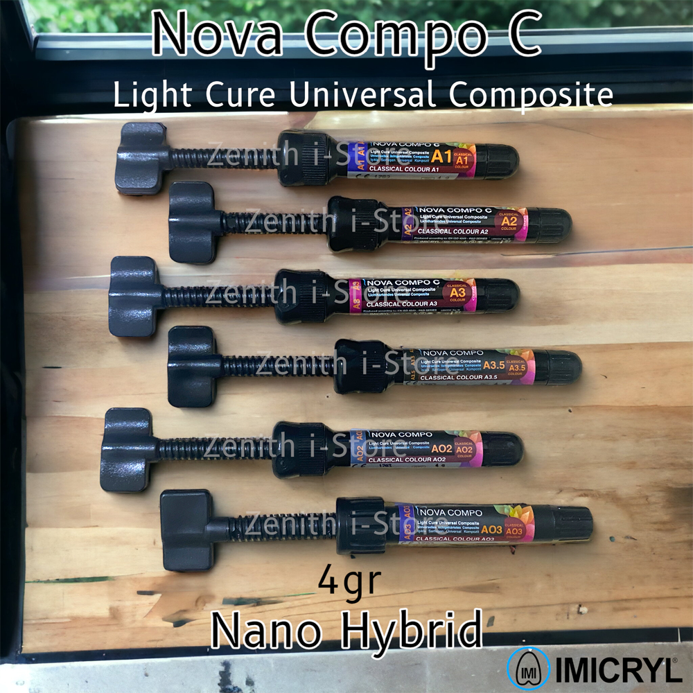 Jual Nova Compo C Imicryl Composite Nano Hybrid Universal Anterior