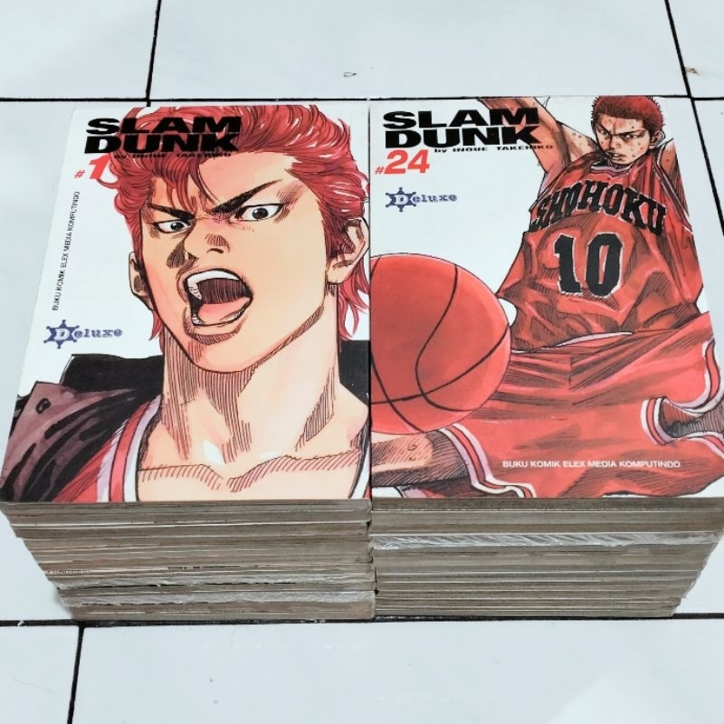 Jual Komik SLAM DUNK DELUXE 1 24 End Slamdunk Shopee Indonesia