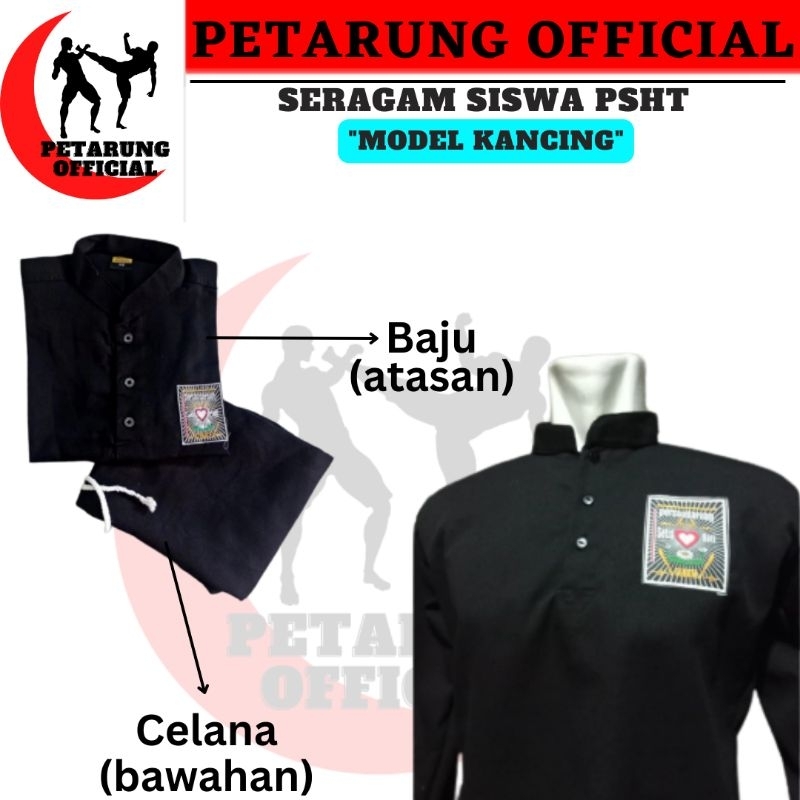 Jual Seragam Siswa Psht Sakral Siswa Psht Seragam Silat Baju Silat