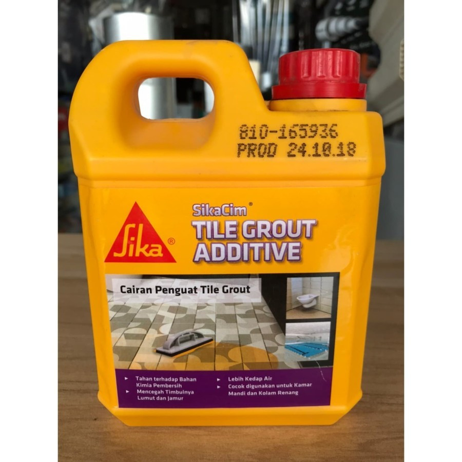 Jual Sika Sikacim Tile Grout Additive Cairan Penguat Semen Nat Keramik