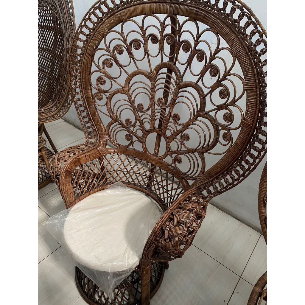 Jual Sipaling Kursi Raja Kursi Rotan Raja Tipe Ii Peacock Rattan