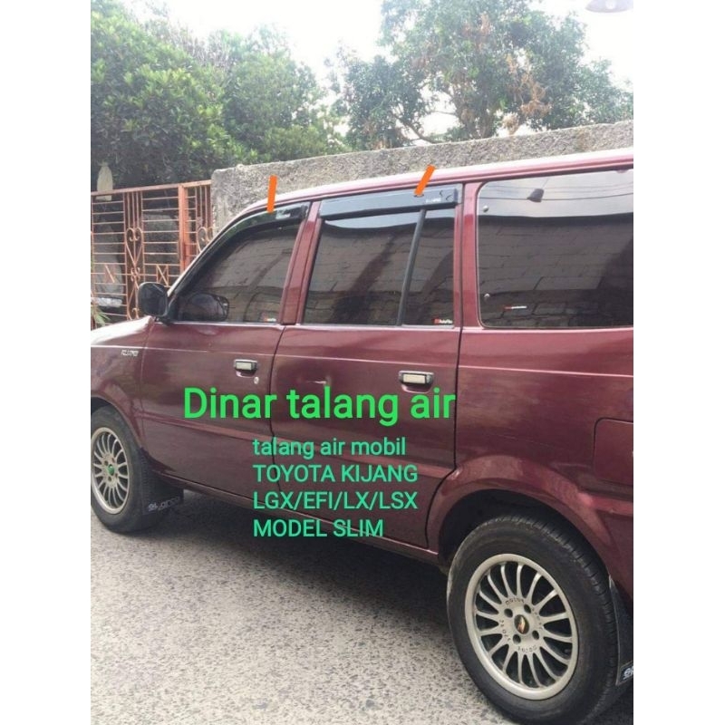 Jual Talang Air Pintu Mobil Toyota Kijang Kapsul SGX EFI LGX LX LSX