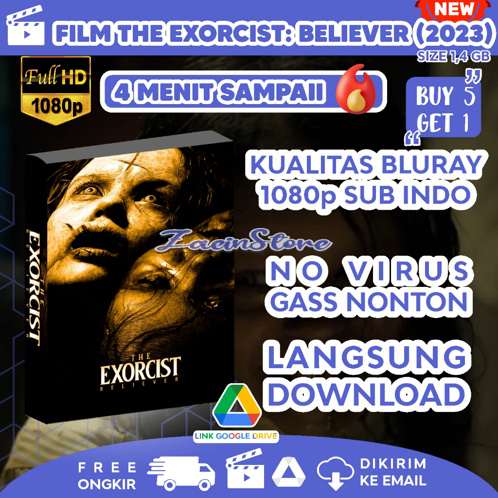 Jual Film The Exorcist Believer Film Terbaru Film