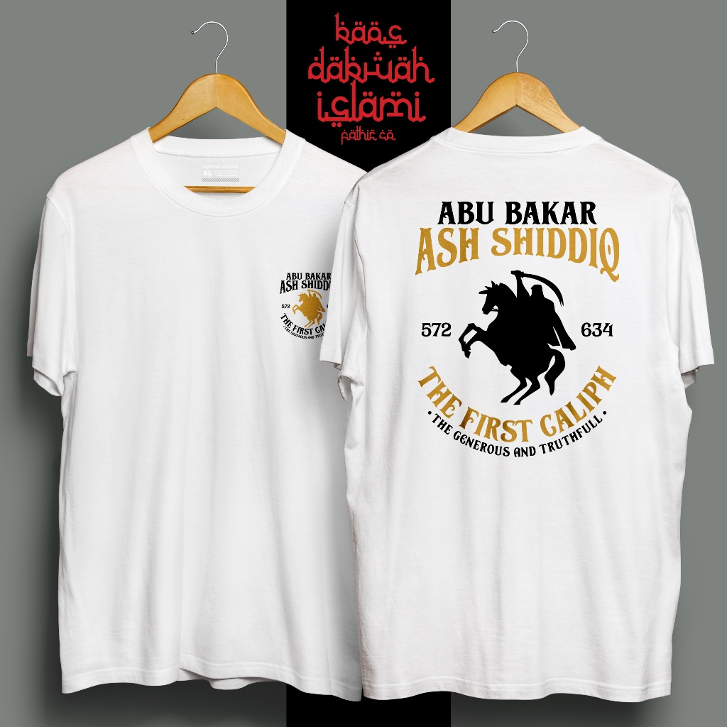 Jual Kaos Dakwah Tokoh Islami Depan Belakang Viral Terbaru Kekinian