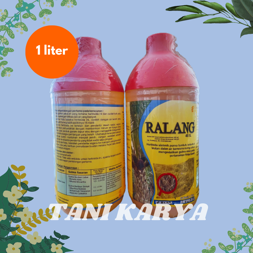 Jual Herbisida Ralang Sl Liter Shopee Indonesia