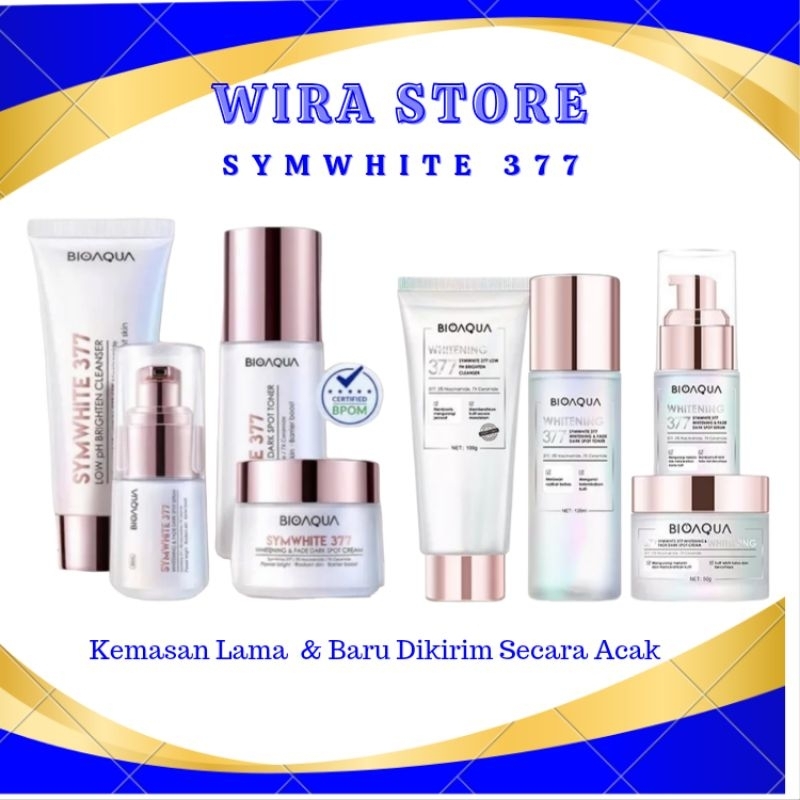 Jual Bioaqua SymWhite 377 Whitening Fade Dark Spot Set 4 Pcs