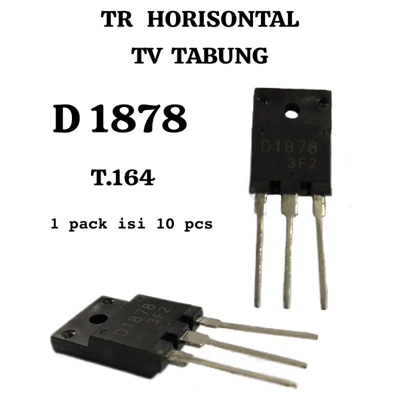 Jual Transistor D1878 TV Tabung Horisontal Shopee Indonesia