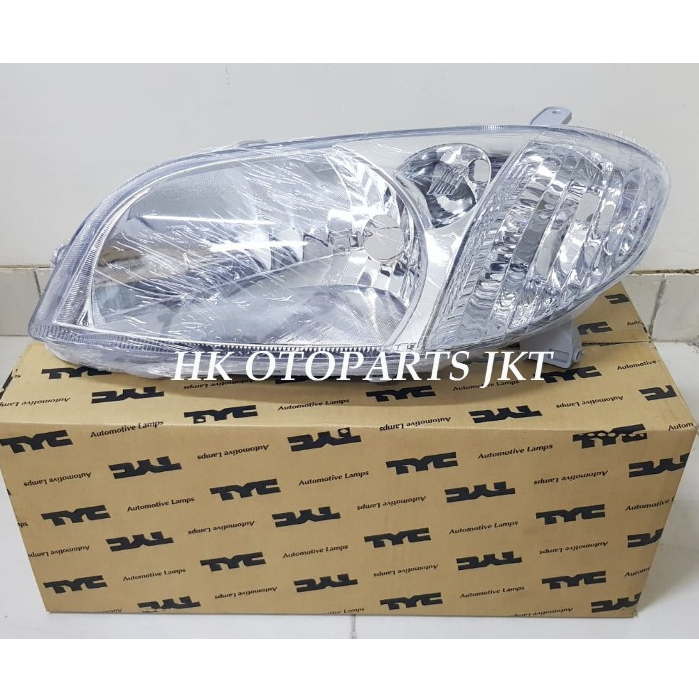 Jual Headlamp Mika Lampu Depan Toyota Vios GEN1 Limo 2003 2004 2005 TYC