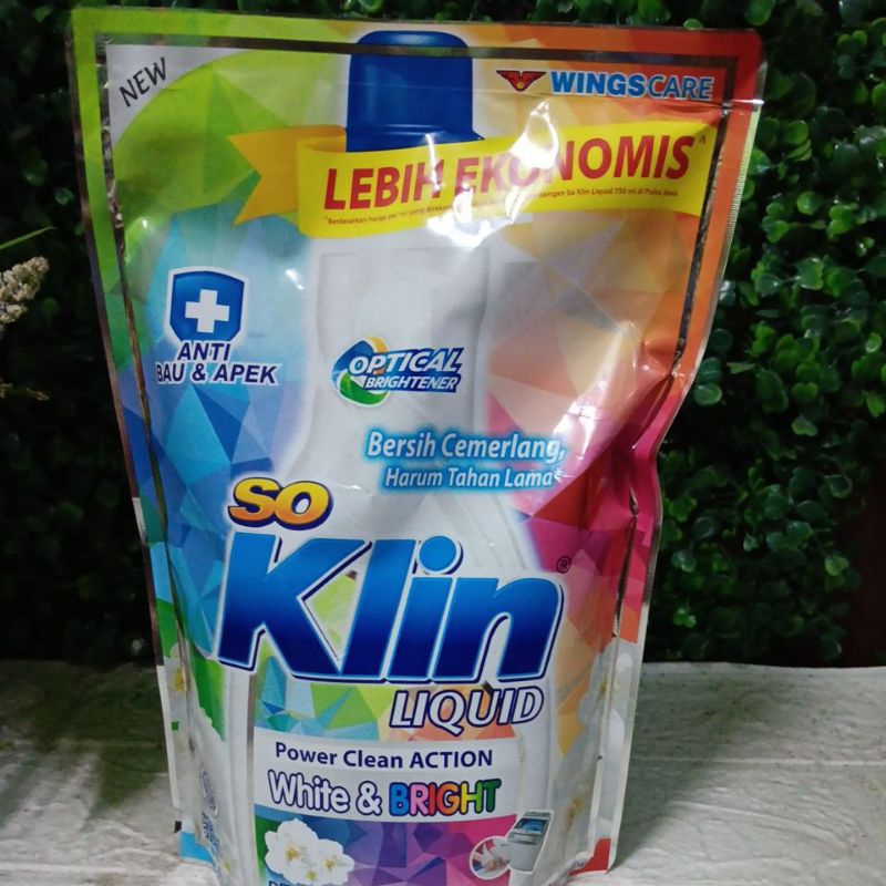 Jual Soklin Liquid Deterjen Cair Konsentrat 525ml Shopee Indonesia