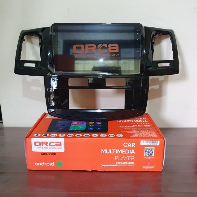 Jual PNP Paket Head Unit Android Orca Eco Auto 2 64gb Frame Fortuner