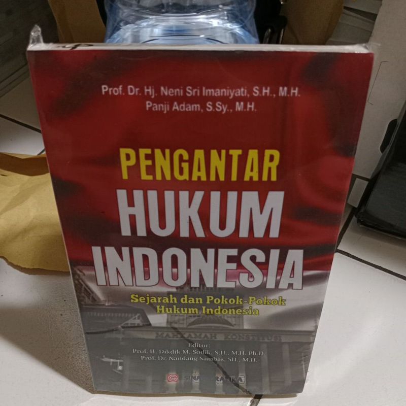 Jual Pengantar Hukum Indonesia Sejarah Dan Pokok Pokok Hukum Indonesia