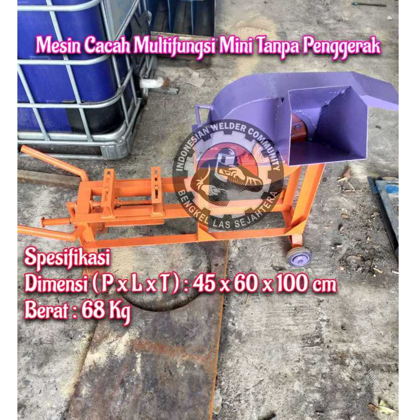 Jual Mesin Cacah Multifungsi Mini Tanpa Penggerak Shopee Indonesia