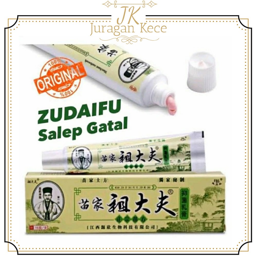 Jual Salep Zudaifu Krim Original Obat Gatal Kulit Alergi Cream Eksim