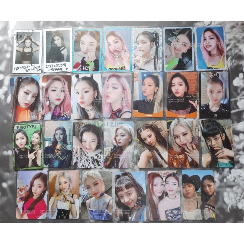 Jual Official PC ITZY Yeji Lia Ryujin Chaeryeong Yuna It Z Icy It